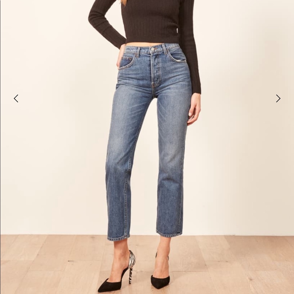 Cynthia relaxed high rise jean - pacific wash